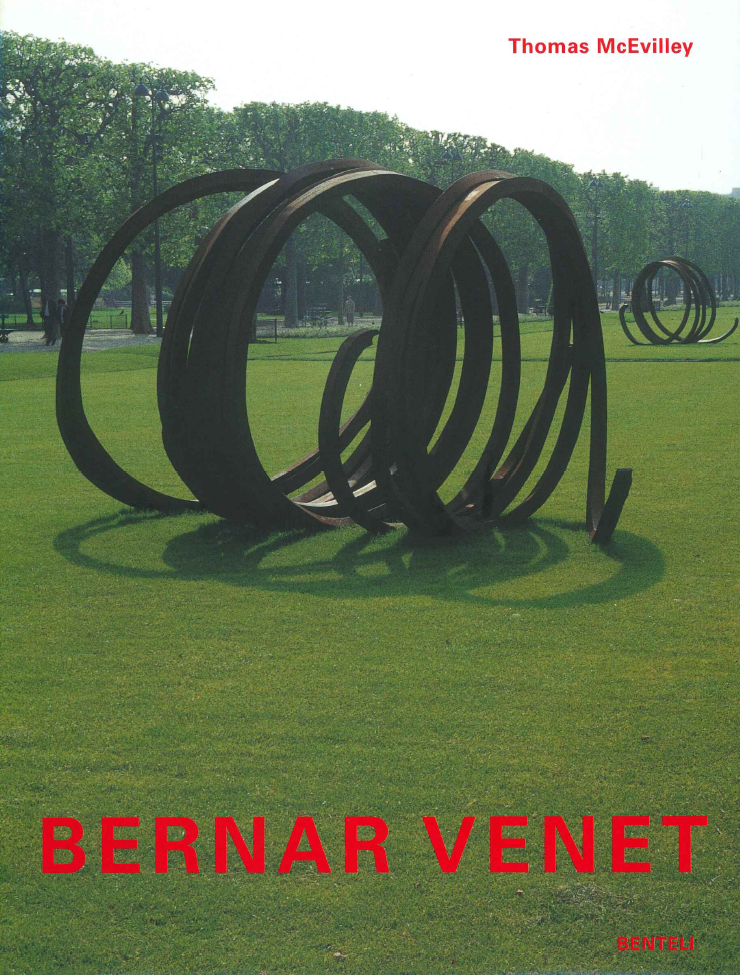 Ausstellungskatalog Bernar Venet, Cover, 2002