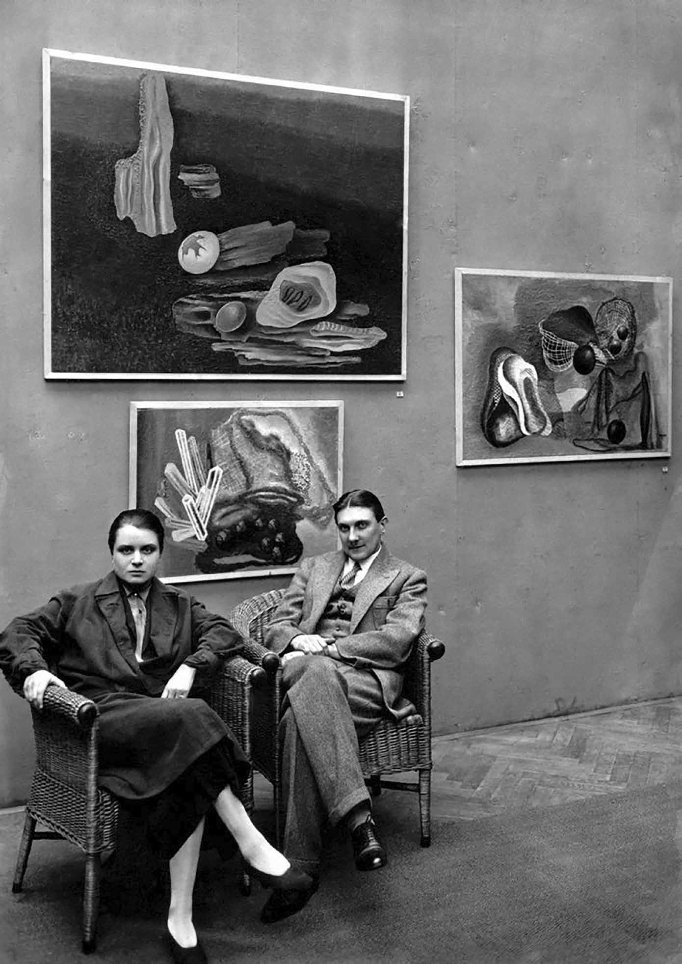 Toyen und Štyrský um 1931. Privatsammlung © Galerie Zdeněk Sklenář 2023