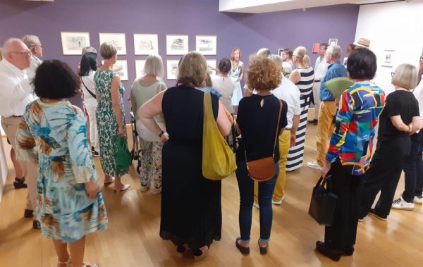 Führung "Toyen - Bilder aus der Pariser Zeit" © Ludwig Museum, 2024, Foto: S. Leu-Puggioni, 2023