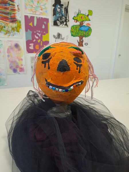 Pumpkinhead, Fereinworkshop Herbstferien; Bild Franziska Schröder